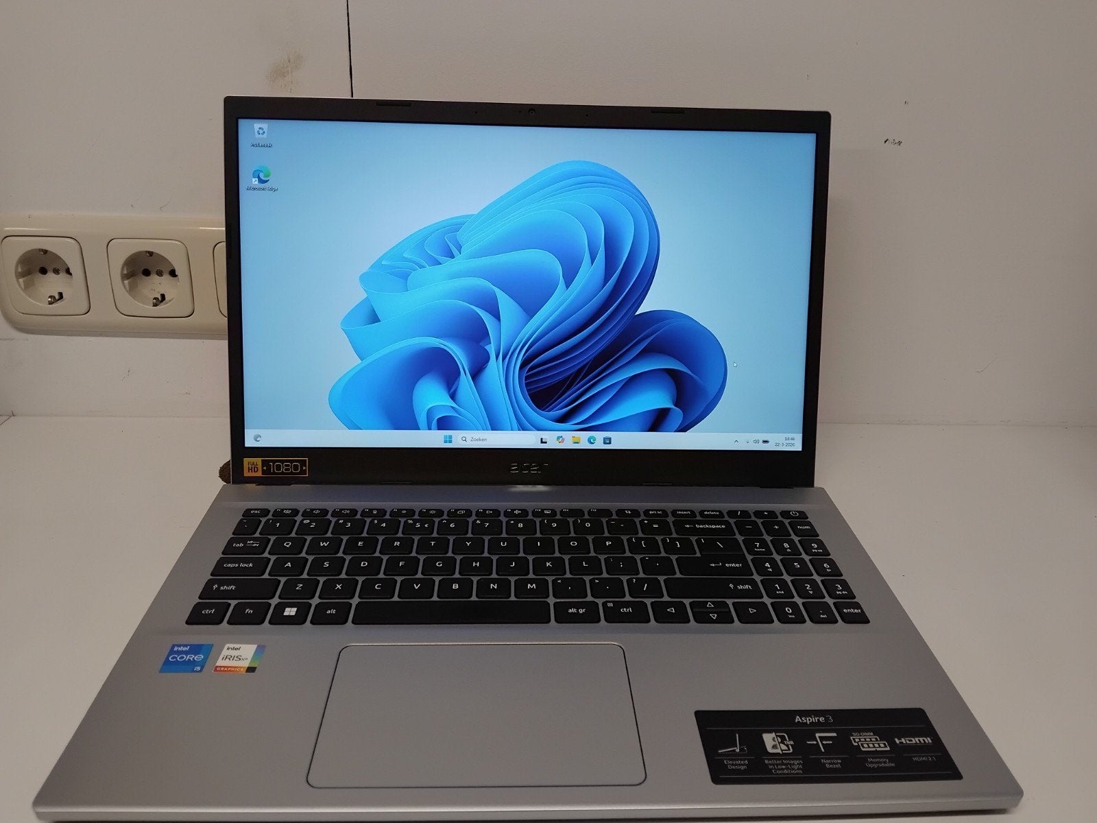 Acer Aspire 3 A315-59 Core i5-1235U 32GB 1TB SSD 15.6'' FHD, Computers en Software, Windows Laptops, Gebruikt, Minder dan 2 Ghz