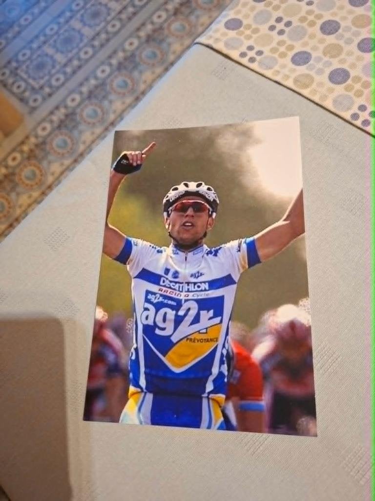 Foto (Repro) Jean-Patrick Nazon / AG2R, Verzenden, Zo goed als nieuw, Buitenlandse clubs, Poster, Plaatje of Sticker