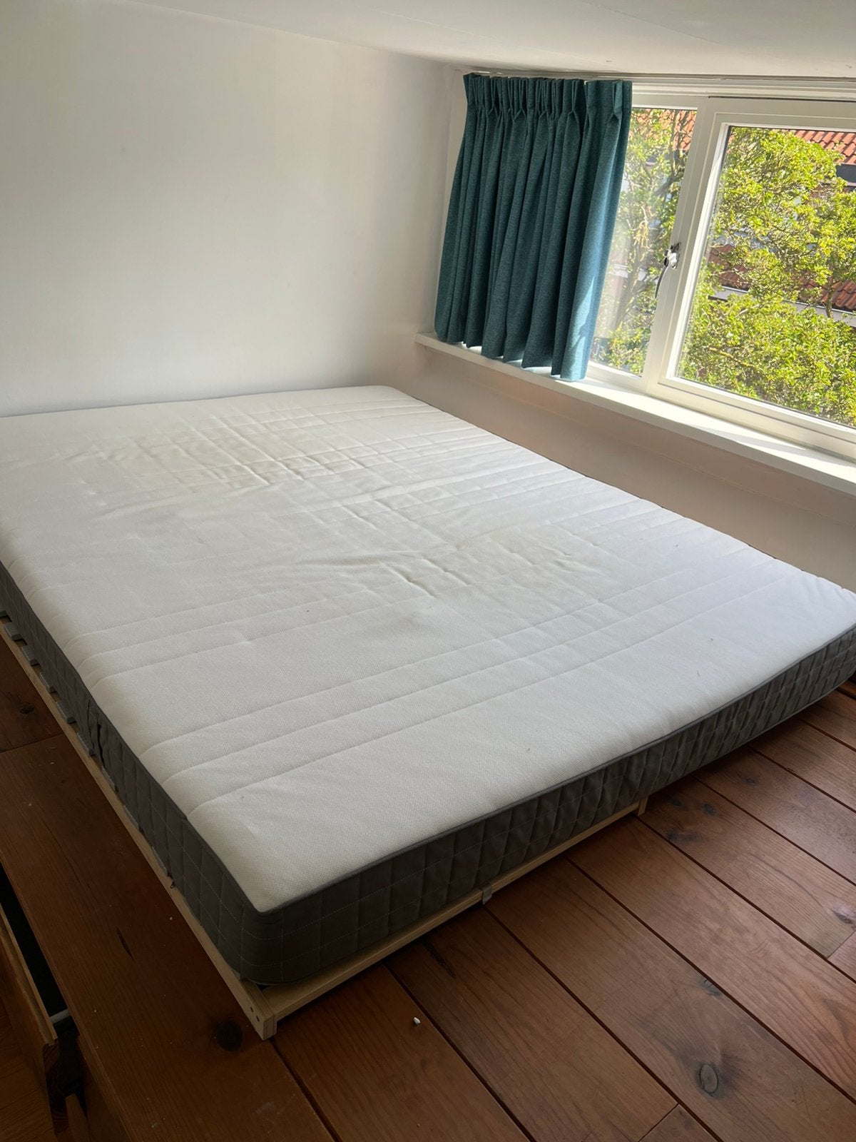 IKEA matras 160 cm, Ophalen, Zo goed als nieuw, Tweepersoons, 160 cm