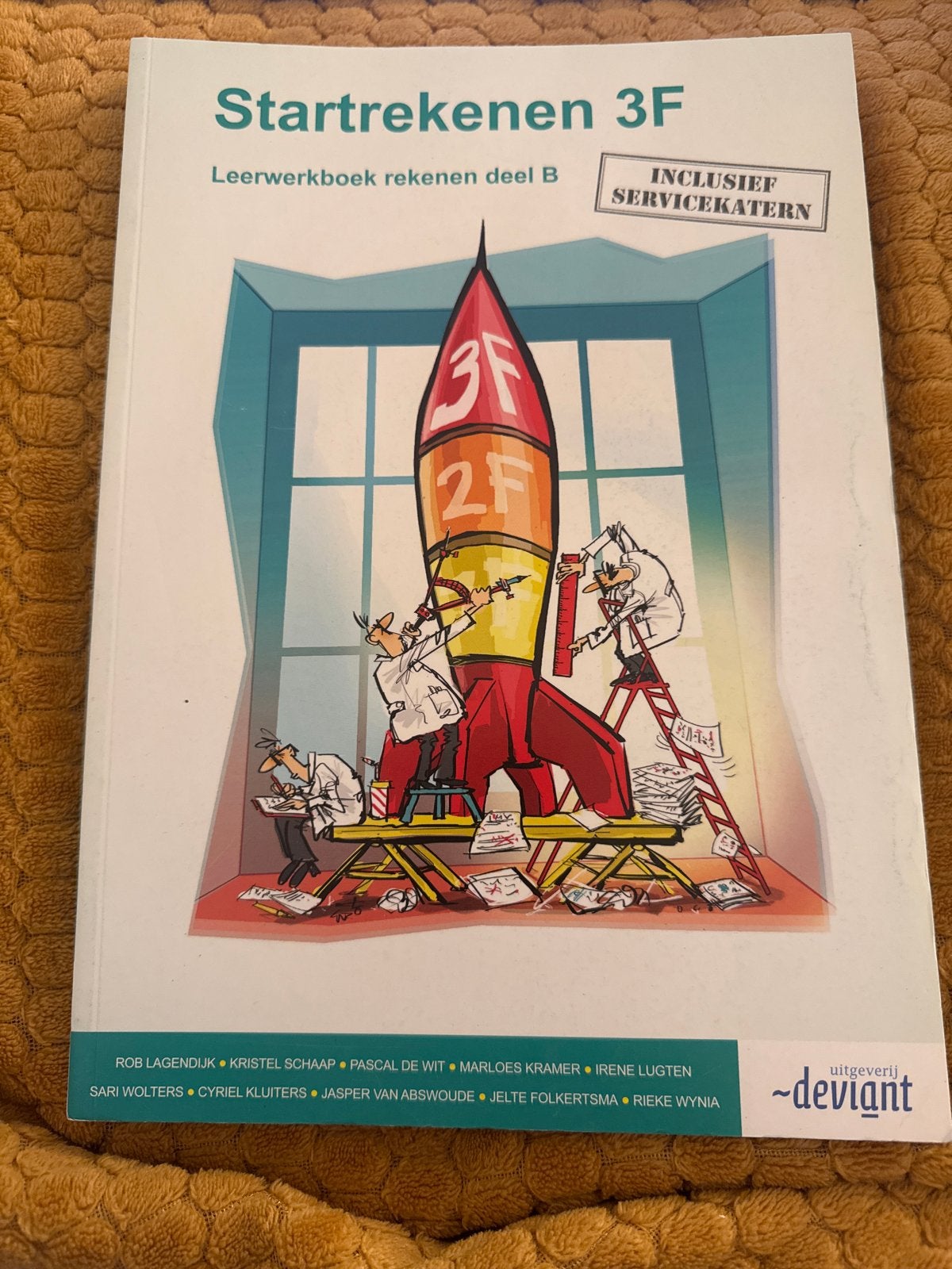 Startrekenen 3F Leerwerkboek rekenen deel B, Ophalen of Verzenden, Nieuw, Overige niveaus, Overige vakken