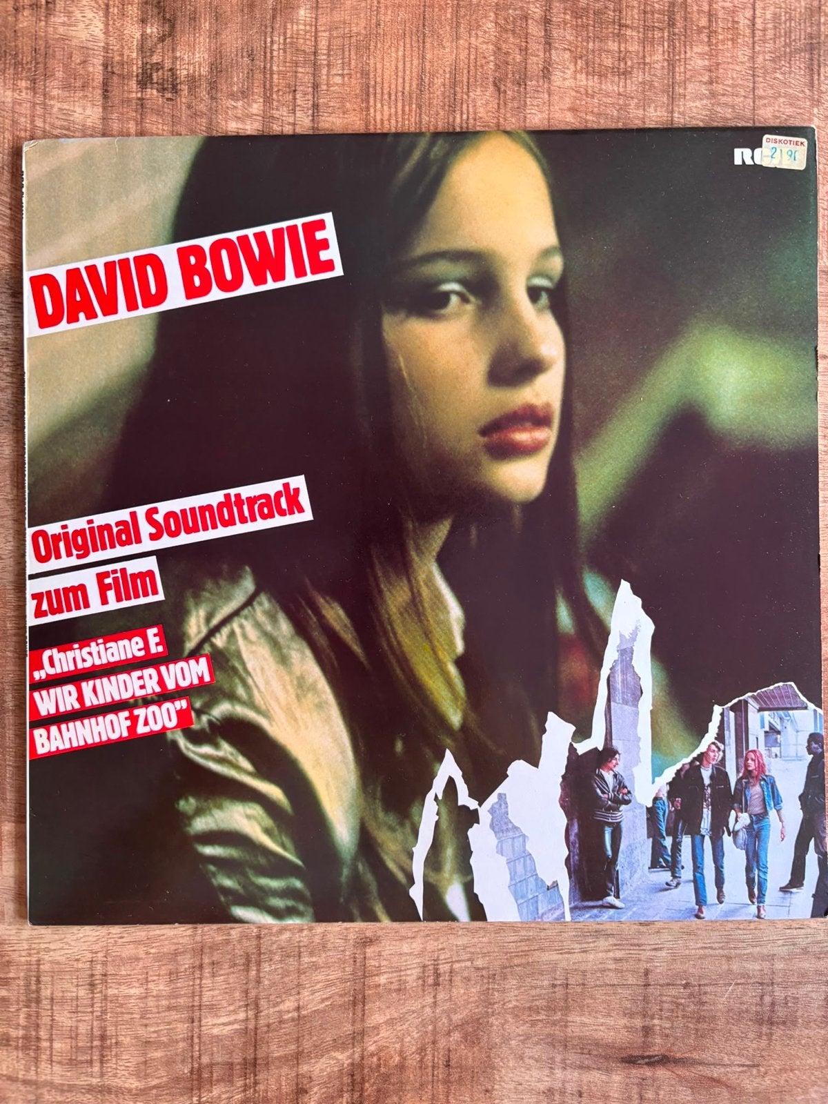 David Bowie - Christiane F. Soundtrack LP (1981), LP, Gebruikt, Verzenden, Soundtrack