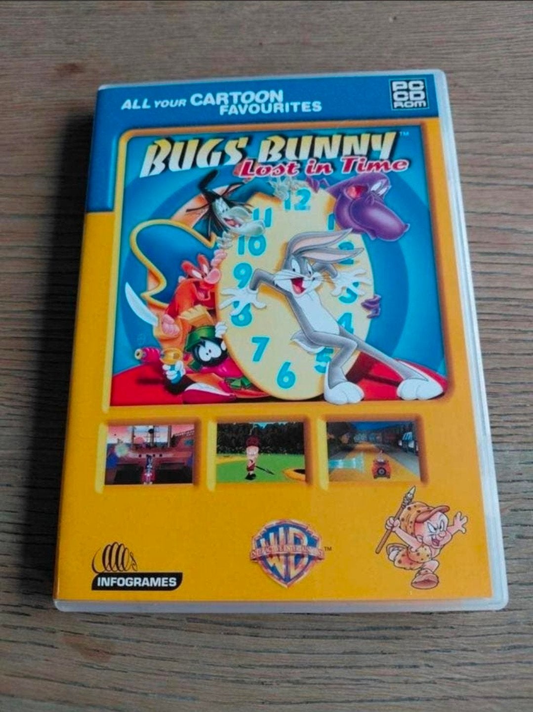 Bugs Bunny Lost in Time pc game. Looney Tunes., Puzzel en Educatief, 1 speler, Ophalen of Verzenden, Zo goed als nieuw