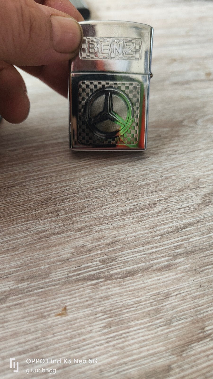 Mercedes Benz Zippo met doosje - Nooit gebruikt, Verzamelen, Ophalen of Verzenden, Nieuw, Aansteker
