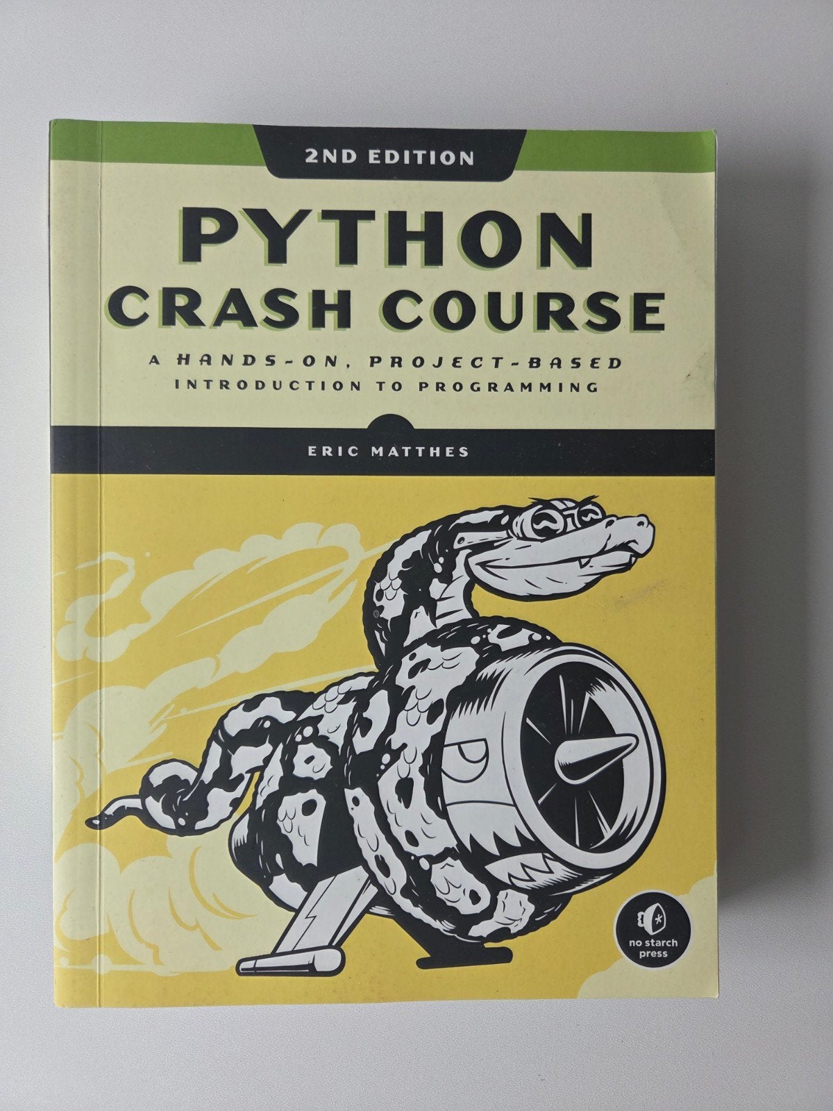 Python Crash Course | Eric Matthes | Programmeren | Tweede, Programmeertaal of Theorie, Ophalen of Verzenden, Zo goed als nieuw