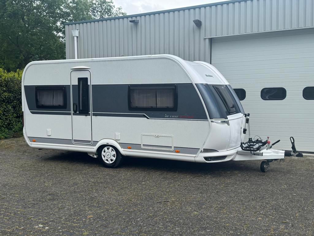 Hobby De Luxe Edition 460 UFe met MOVER en fietsendrager, Ringverwarming, Rondzit, Hobby, Frans bed