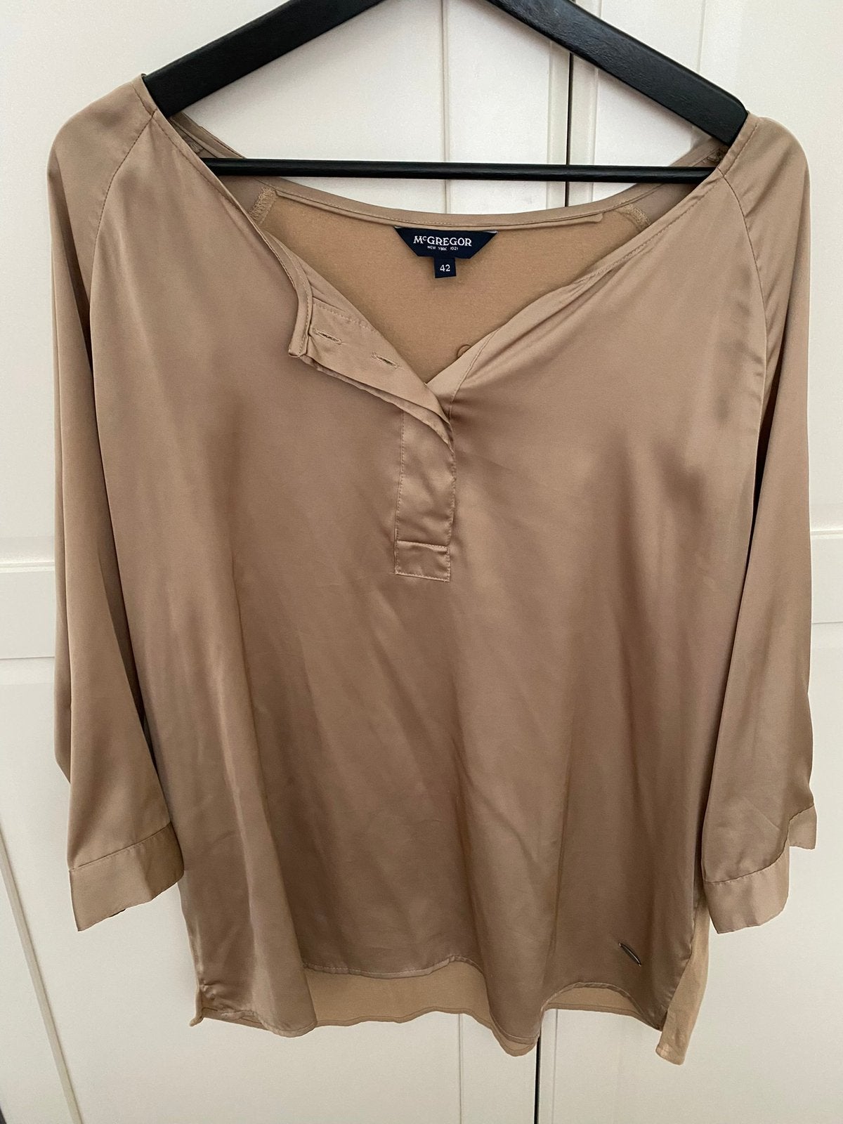 McGREGOR Blouse beige maat 42, Kleding | Dames, Beige, Maat 42/44 (L), Ophalen of Verzenden, Zo goed als nieuw