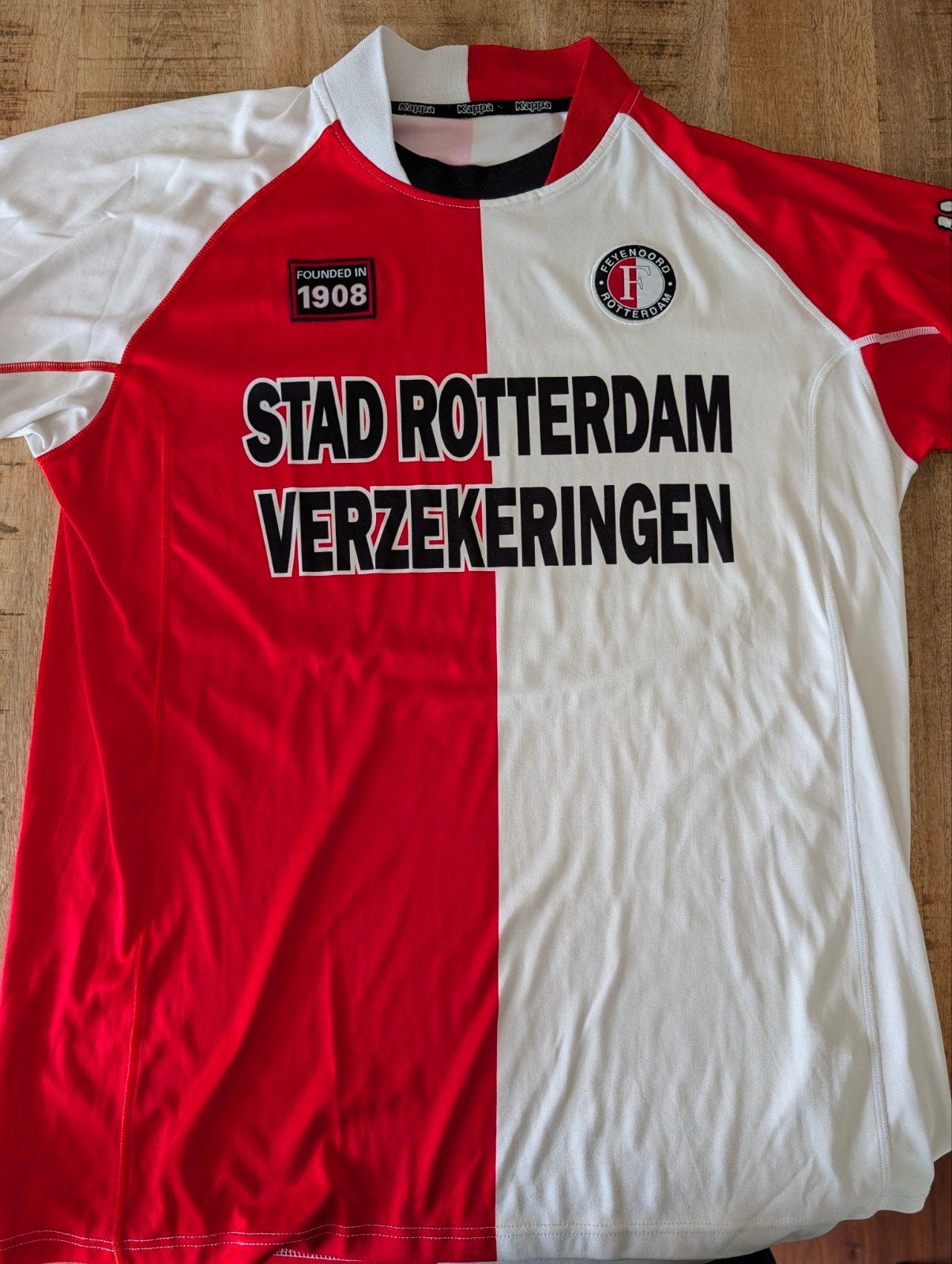 Feyenoord Thuisshirt 2002-2003 XXL - Kappa, Kappa, Overige maten, Ophalen of Verzenden, Voetbal