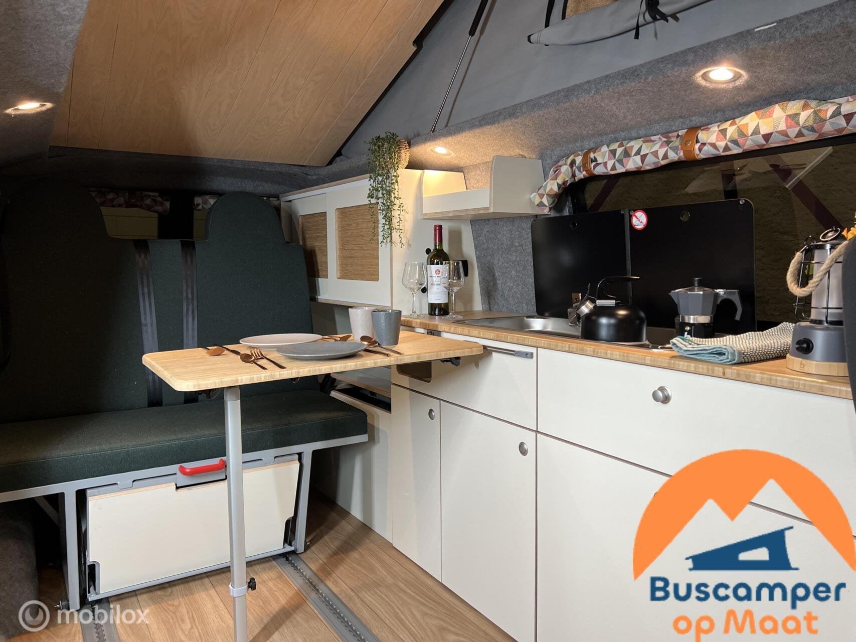 Volkswagen T6 buscamper Florida L2h1 2019 4 persoons, Caravans en Kamperen, Buscamper of Camperbus, Verkoop@buscamperopmaat.nl