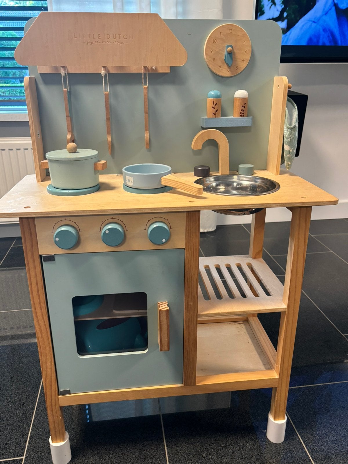 Speelgoed keuken Little Dutch mint groen, Ophalen, Zo goed als nieuw