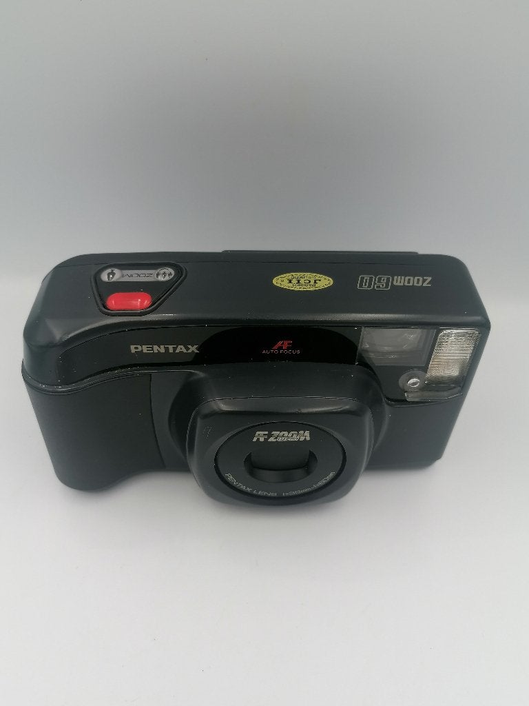Pentax zoom 60 vintage analog camera, Audio, Tv en Foto, Fotocamera's Analoog, Ophalen of Verzenden, Gebruikt, Compact, Pentax