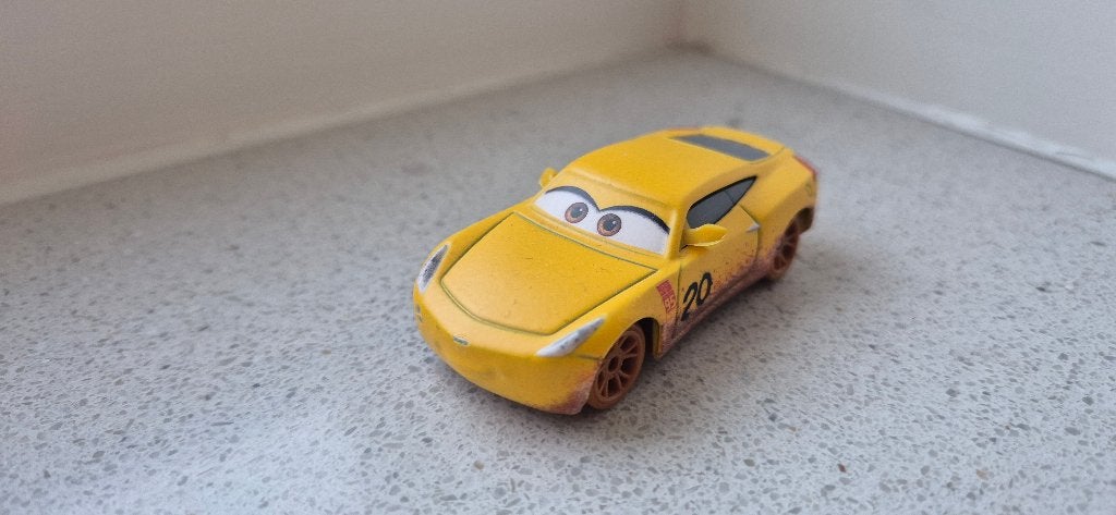 Disney Cars Cruz Ramirez mud #20, Ophalen of Verzenden, Gebruikt
