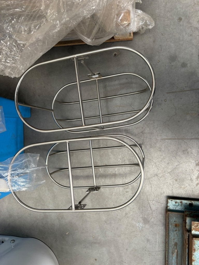 2x fenderhouders 19mmX19mm, Ophalen, Zo goed als nieuw, Overige typen