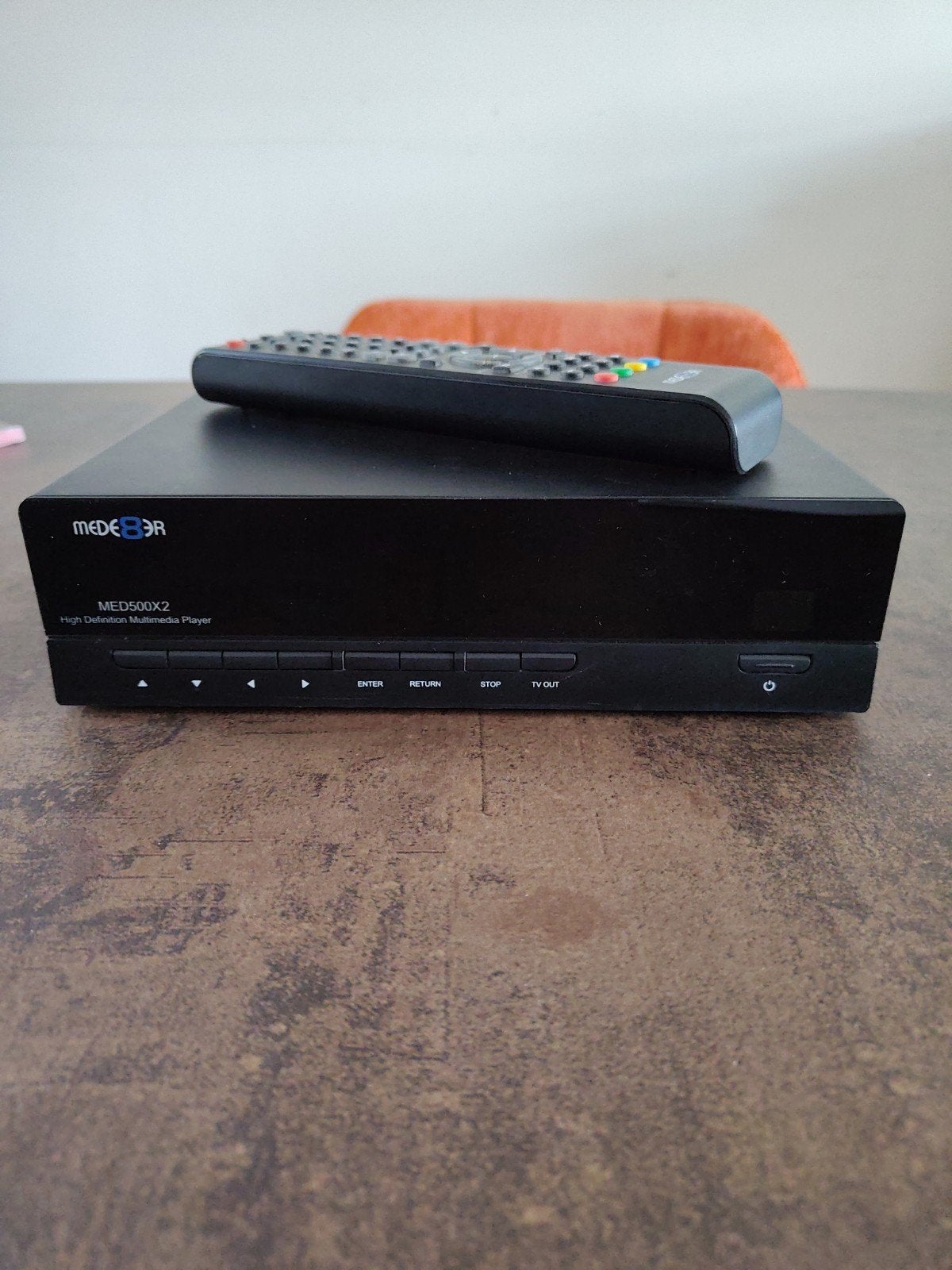 Mede8er 500X2 Mediaspeler met Afstandsbediening, Ophalen of Verzenden, Gebruikt, HDMI, Zonder harde schijf