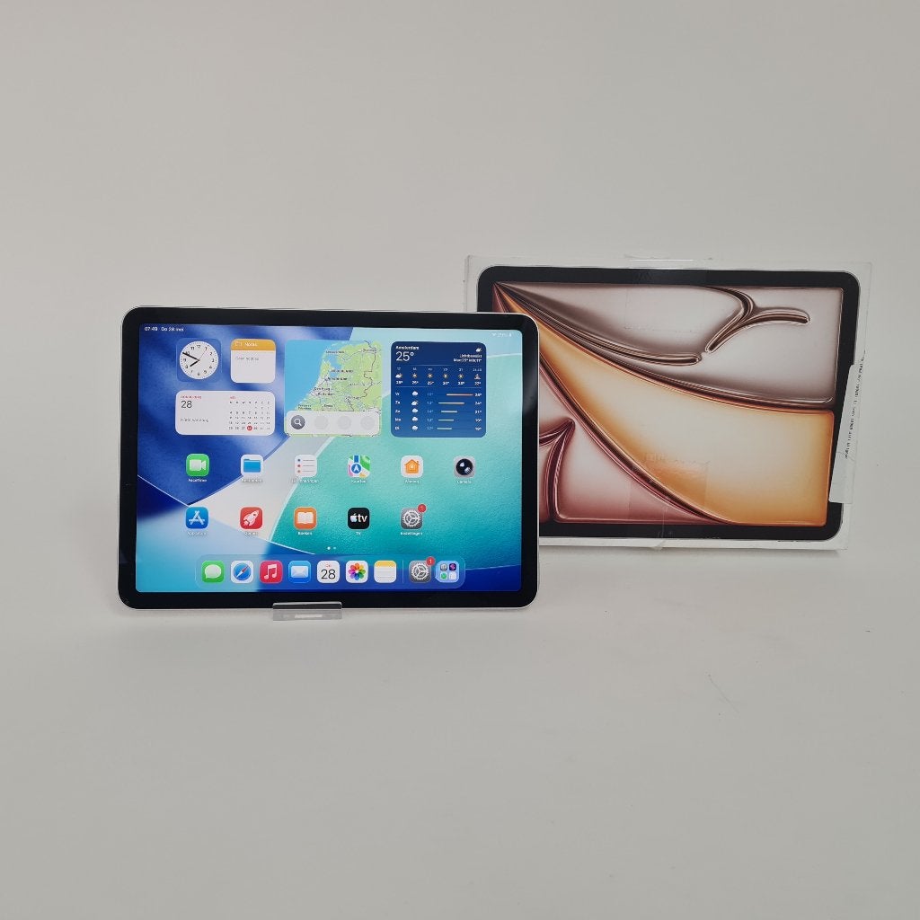 Apple iPad Air 2025 | 11-inch | M3 | 128GB | WiFi Tablet, Gebruikt, 11 inch, Bescherming voor- en achterkant, Ophalen of Verzenden