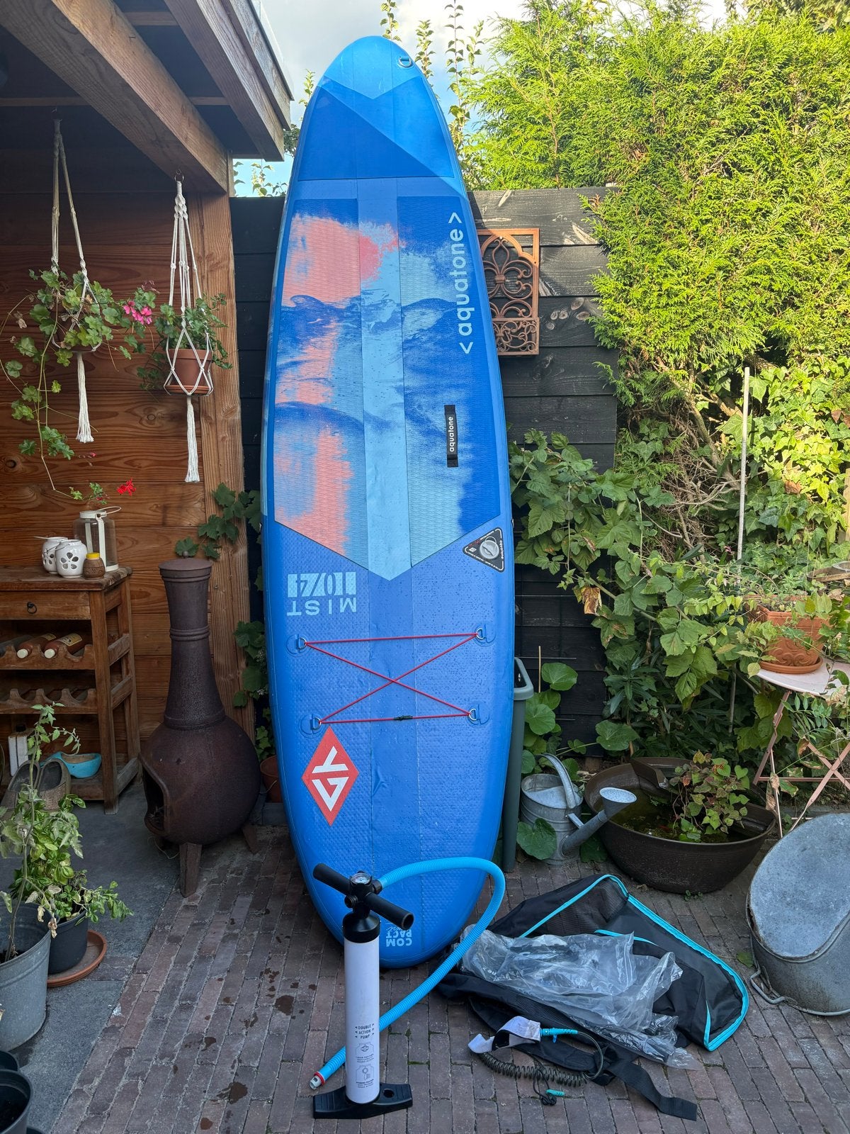 Aquatone Mist 10'4" SUP-board met accessoires, Watersport en Boten, Ophalen, Gebruikt, SUP-boards