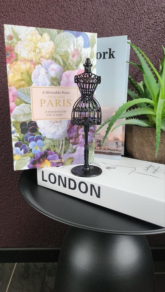 Set van 3 mooie decoratie boeken & art paspop, Huis en Inrichting, Woonaccessoires | Overige, Ophalen of Verzenden, Nieuw