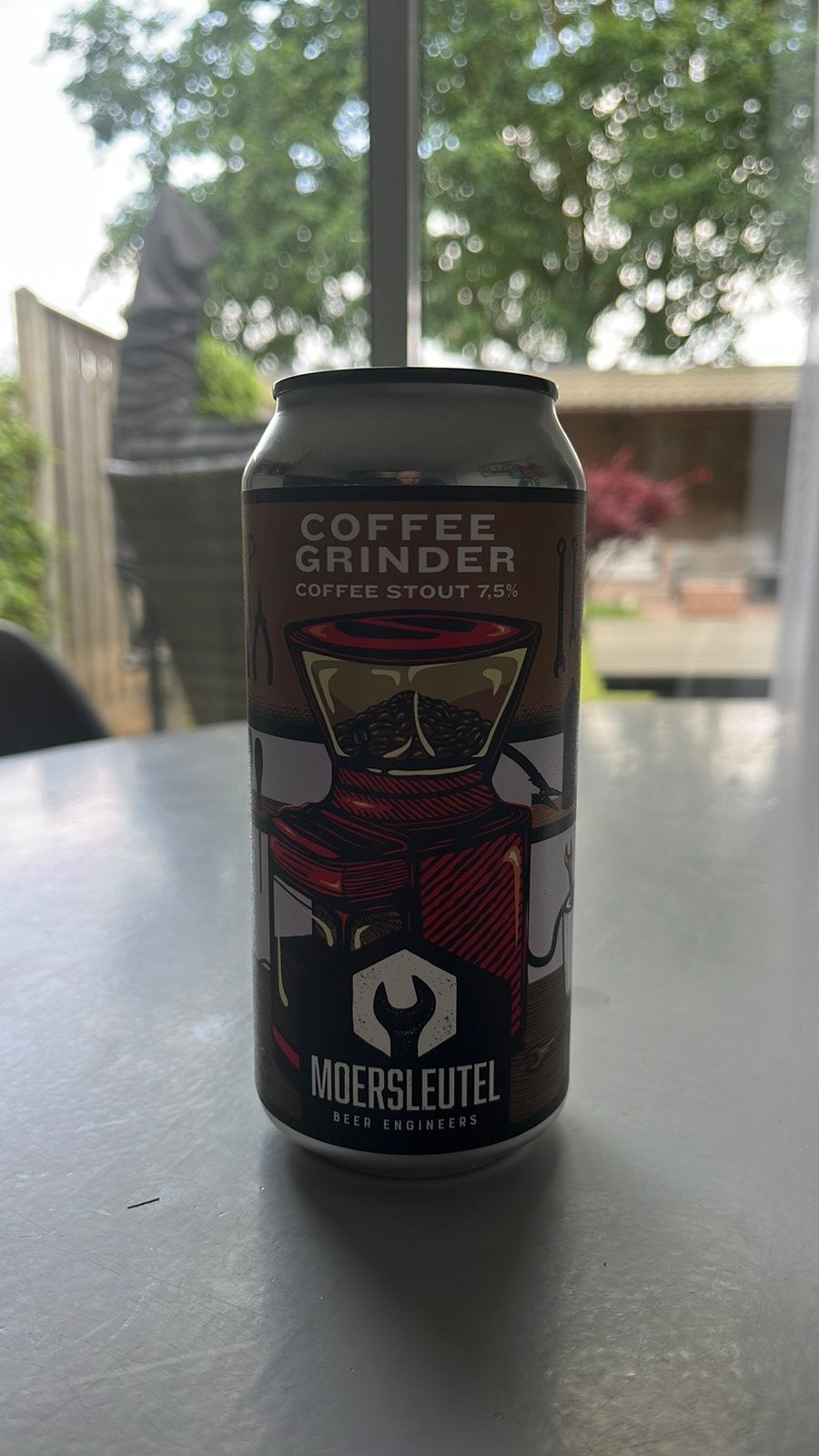 Moersleutel Coffee Grinder – Coffee Stout 7,5% – 50cl, Diversen, Levensmiddelen, Ophalen of Verzenden