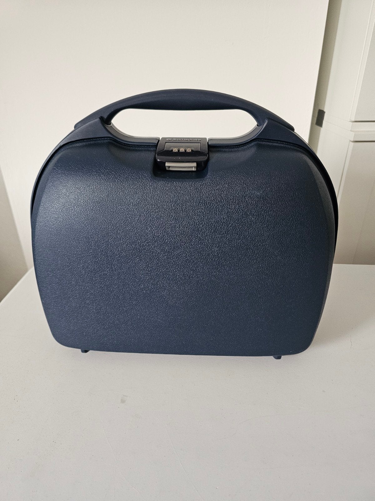 Samsonite Beautycase Hardcover - Donkerblauw, Sieraden, Tassen en Uiterlijk, Beautycases, Ophalen, Blauw