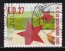 4497 - Nederland nvph 2015 gestempeld , Decemberzegel ,, Verzenden, Na 1940, Gestempeld