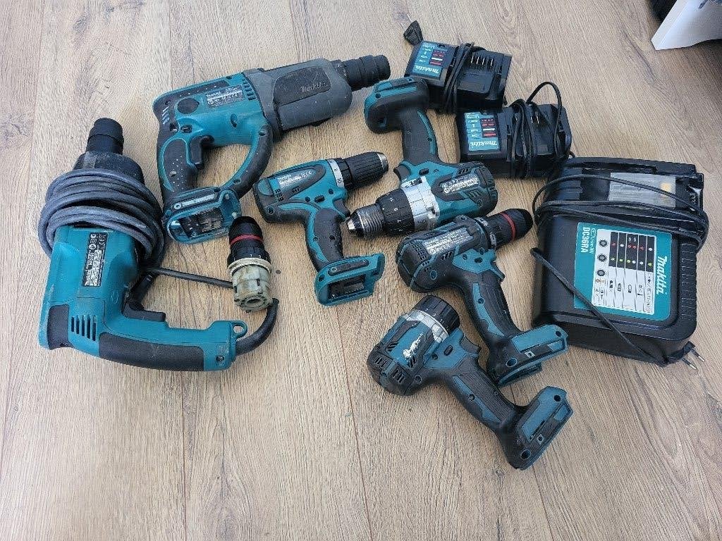 DEFECT!!! makita, Ophalen, Gebruikt, Boormachine