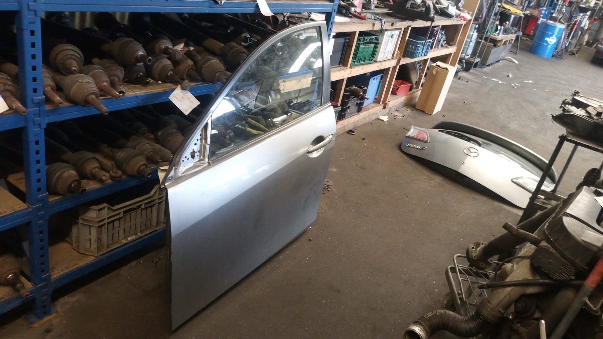 Linker voor portier Mazda 3 Bouwjaar 2009., Gebruikt, -, Deur, -