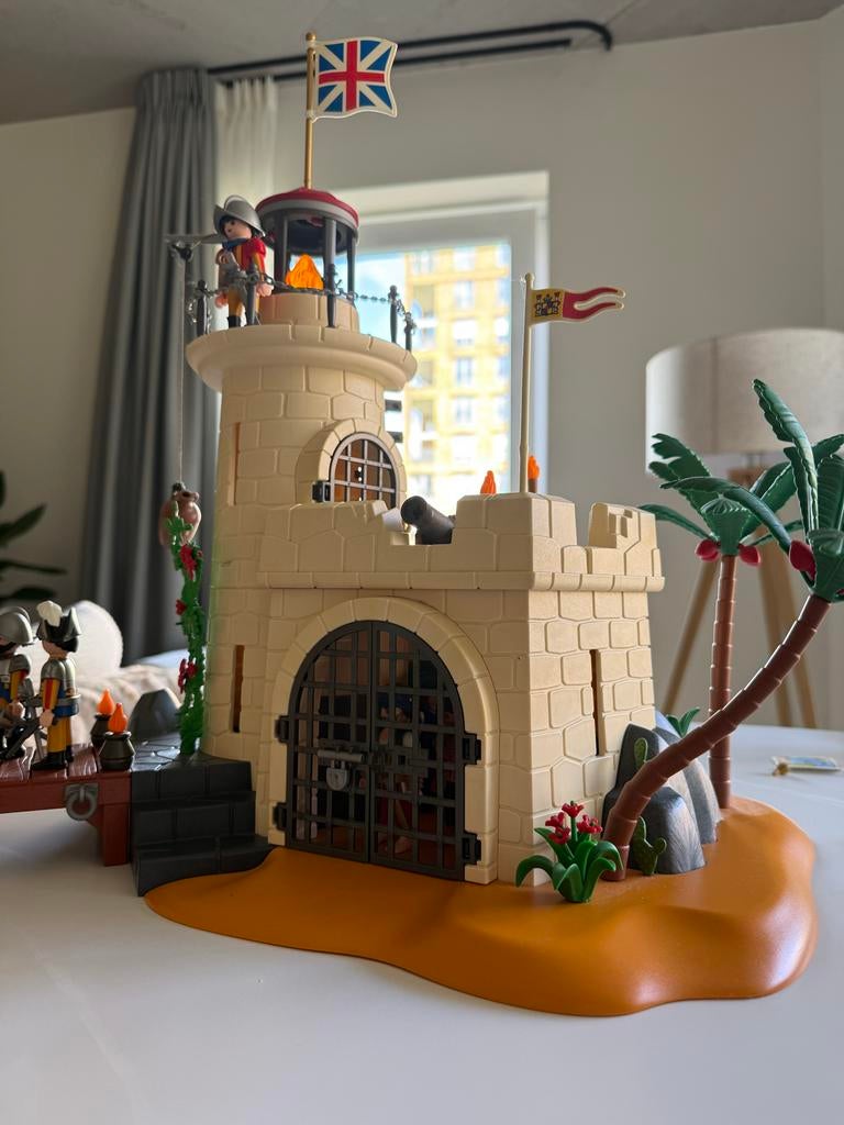 Playmobil Piraten Fort 4294 (2007), Ophalen of Verzenden, Gebruikt