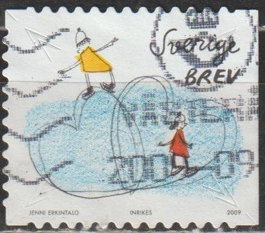 3945. Zweden 2684 gest. Wenszegel, Verzenden, Zweden, Gestempeld
