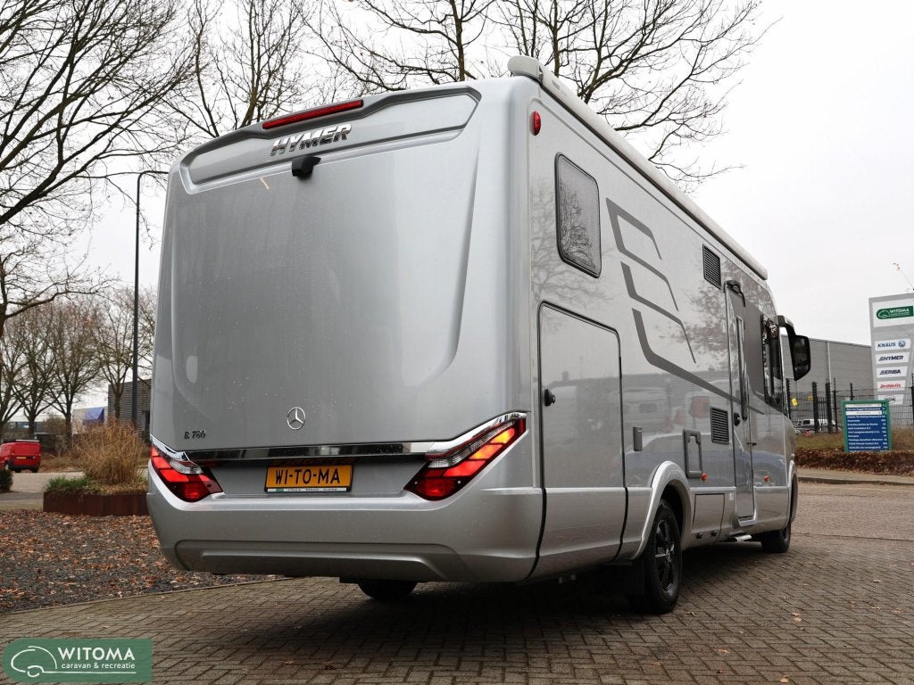 Hymer BML Master Line 780 I 2026 DONKER VELVET ASH INTERIEUR, Caravans en Kamperen, Luifel, Vloeistofverwarming, Bedrijf, Diesel