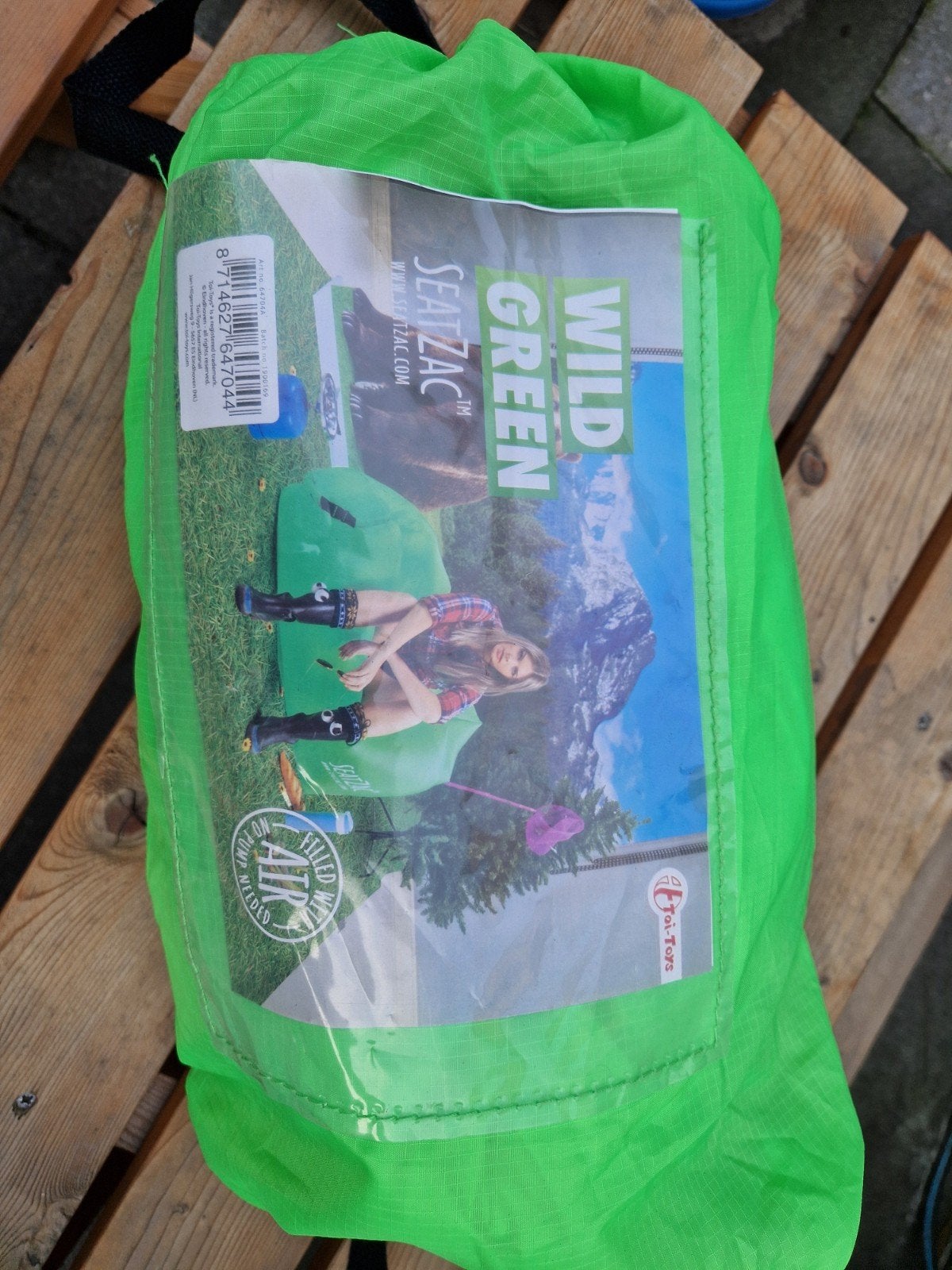 Nieuwe opblaasbare SeatZac bank - ideaal voor de zomer!, Ophalen, Nieuw, Kunststof