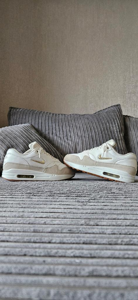 Nike Air Max 1 Premium SC Jewel 'Summit White', Maat 39., Wit, Nike, Ophalen of Verzenden, Sneakers of Gympen