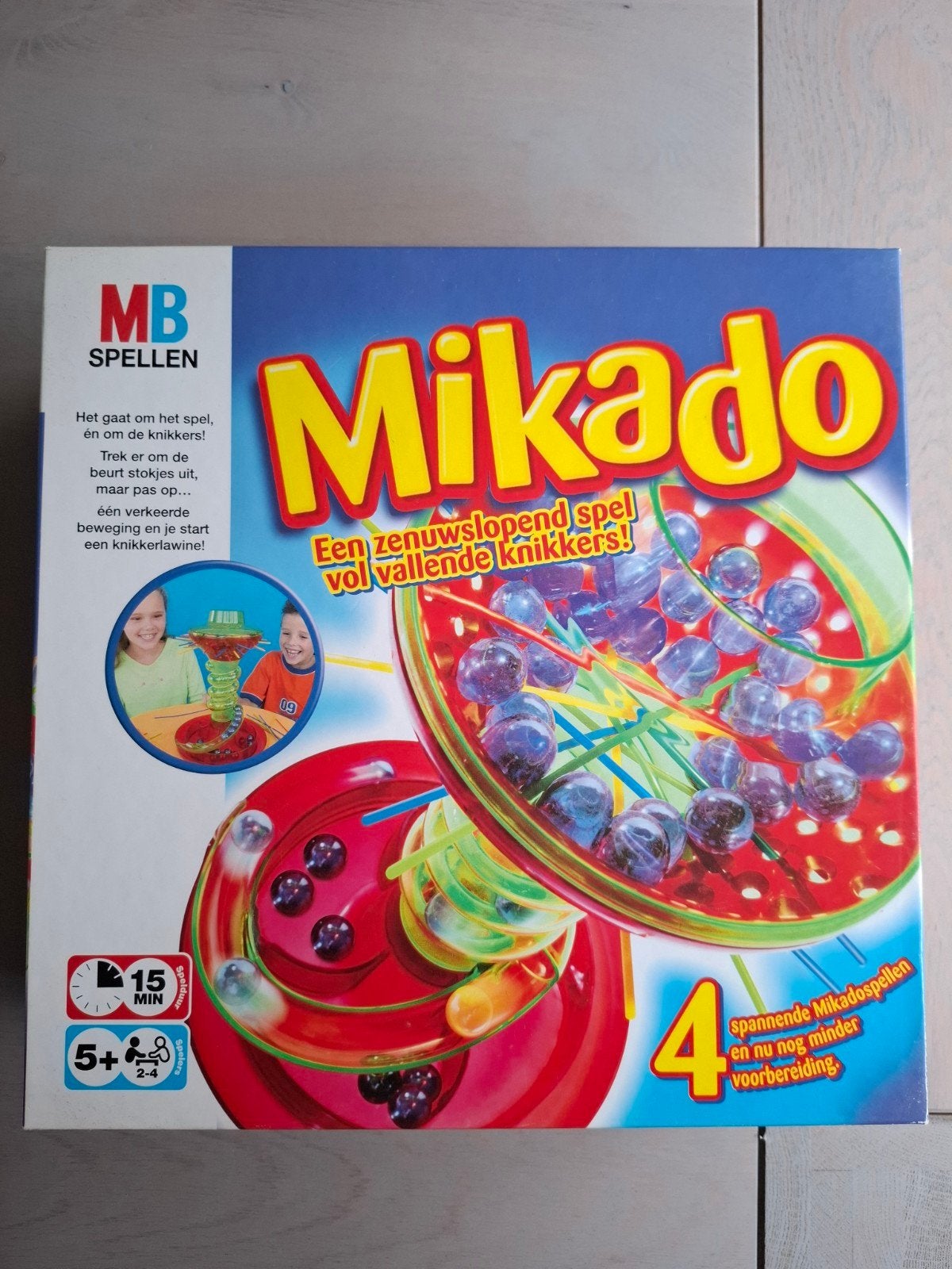 Mikado knikkerspel - MB Spellen, Ophalen, Zo goed als nieuw, Jongen of Meisje