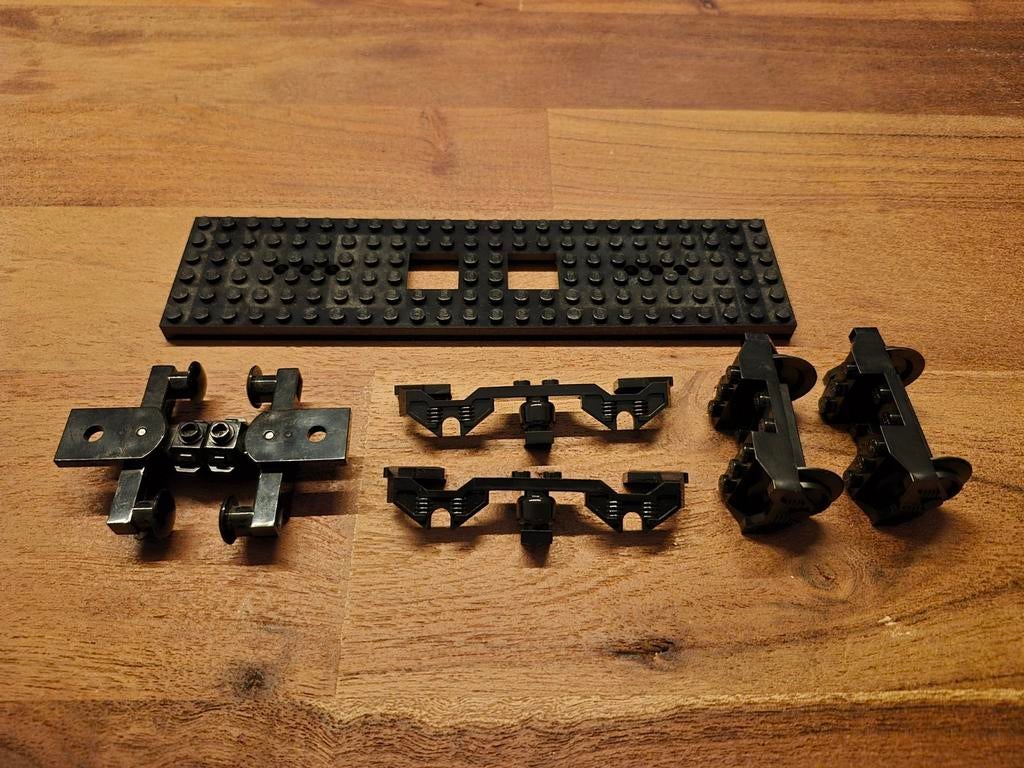 Lego treinonderdelen zwart, Ophalen of Verzenden, Zo goed als nieuw, Losse stenen, Lego