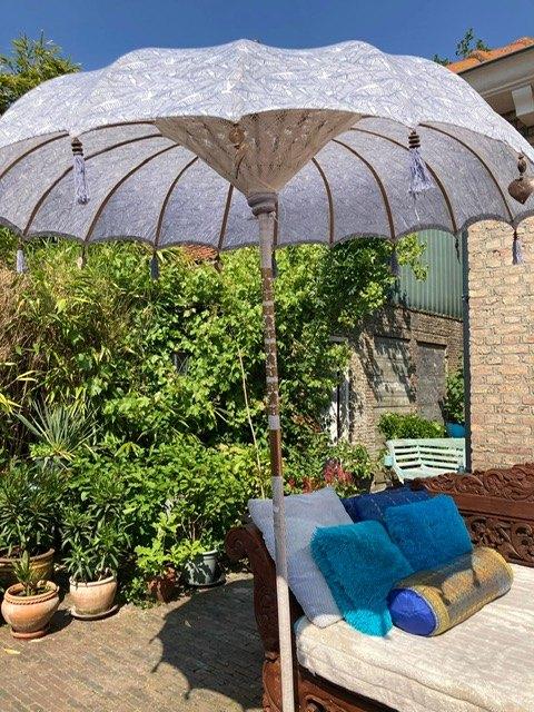 Bali parasol, Tuin en Terras, Parasols, Nieuw, Overige typen, 1 tot 2 meter, Ophalen of Verzenden