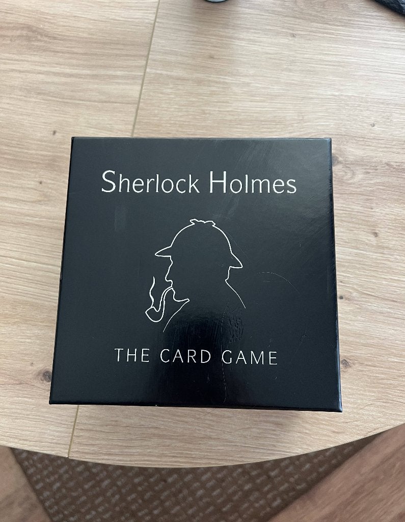 Board game/ bordspel - Sherlock Holmes, the card game, Drie of vier spelers, Ophalen of Verzenden, Zo goed als nieuw, Gibsons