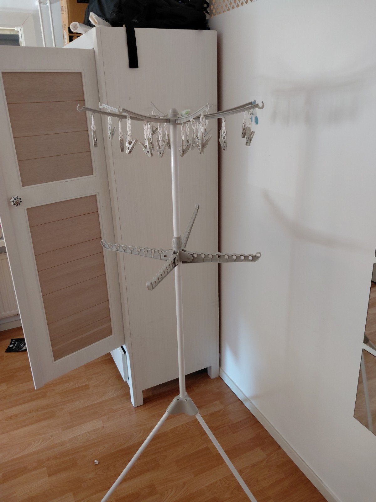 Handige kledinghanger / droogrek, Witgoed en Apparatuur, Ophalen, Gebruikt