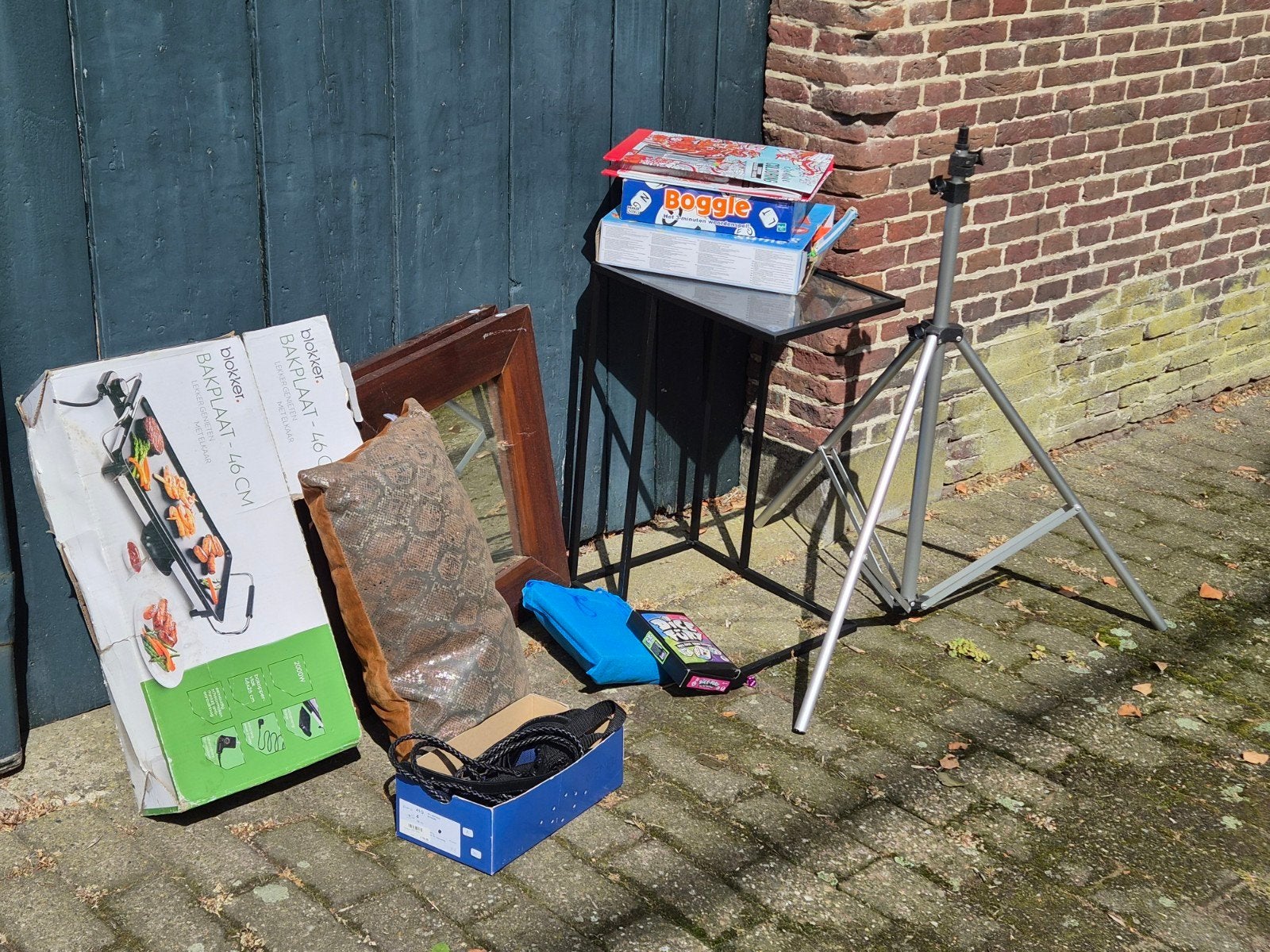 Gratis! Diverse huishoudelijke artikelen en spellen, Ophalen, Metaal, Meerkleurig, Overige merken