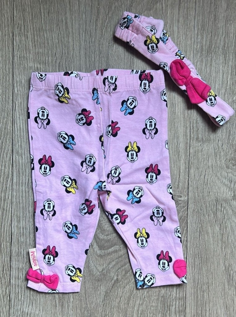 PRiMARK minnie mouse legging en haarband maat 68, Broekje, Zo goed als nieuw, Primark, Verzenden