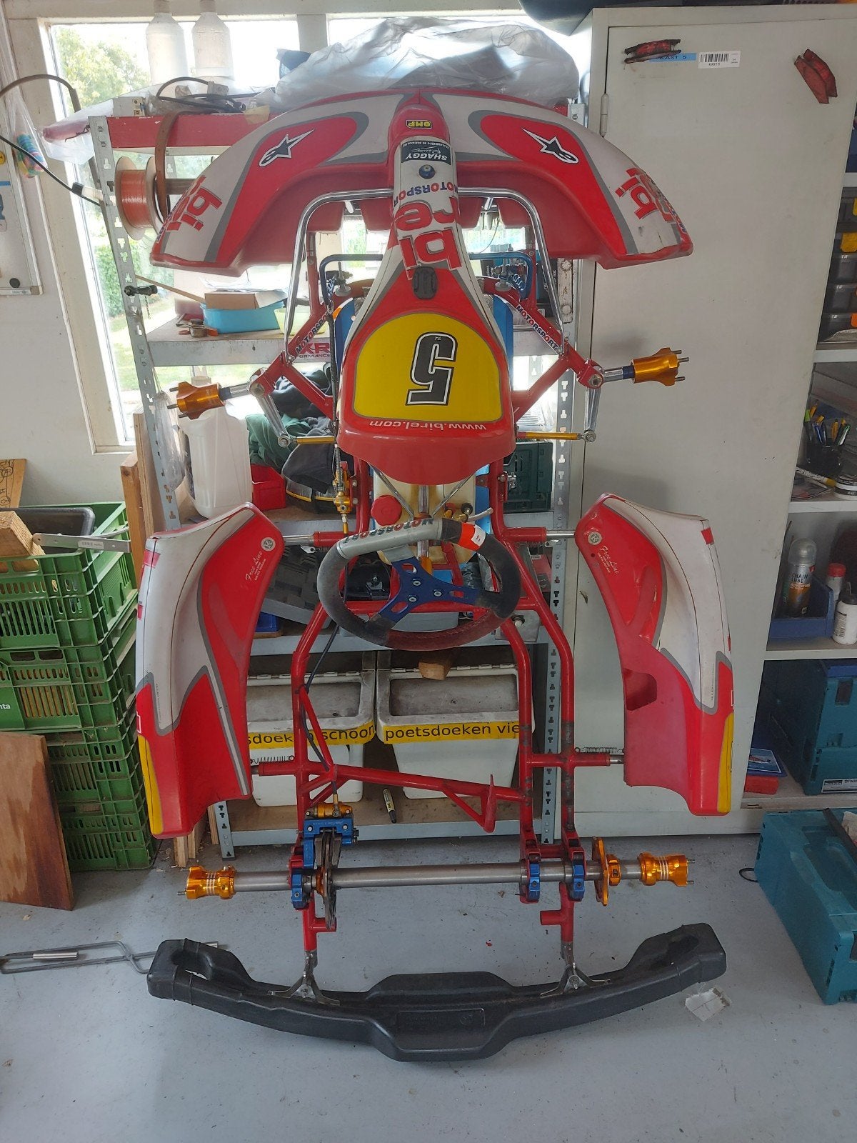 Birel Junior Kart Frame - Klaar voor de Start, Sport en Fitness, Ophalen, Gebruikt, Kart