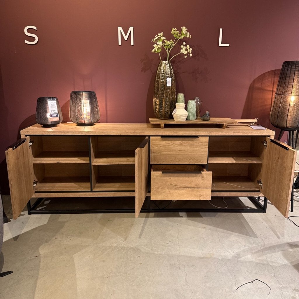 Dressoir Cornedo - Melamine - 193 cm - Pronto Wonen, Niet ingevuld, Niet ingevuld, Niet ingevuld
