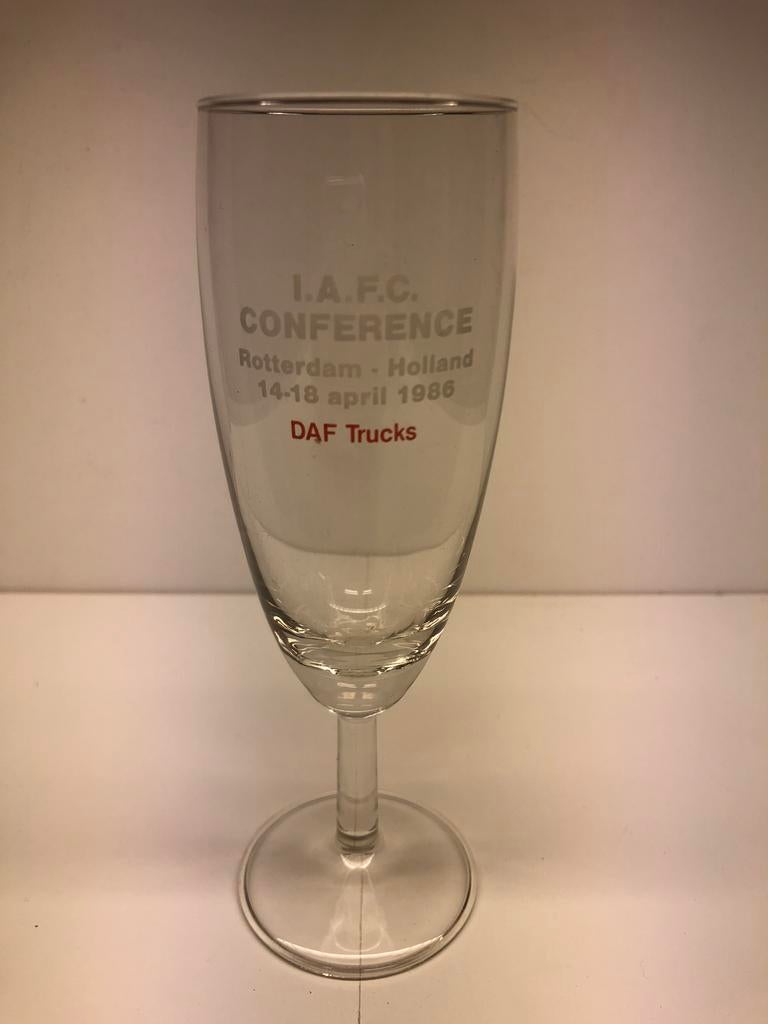 Champagneglas DAF Conference 1996, Ophalen of Verzenden, Zo goed als nieuw, Auto's