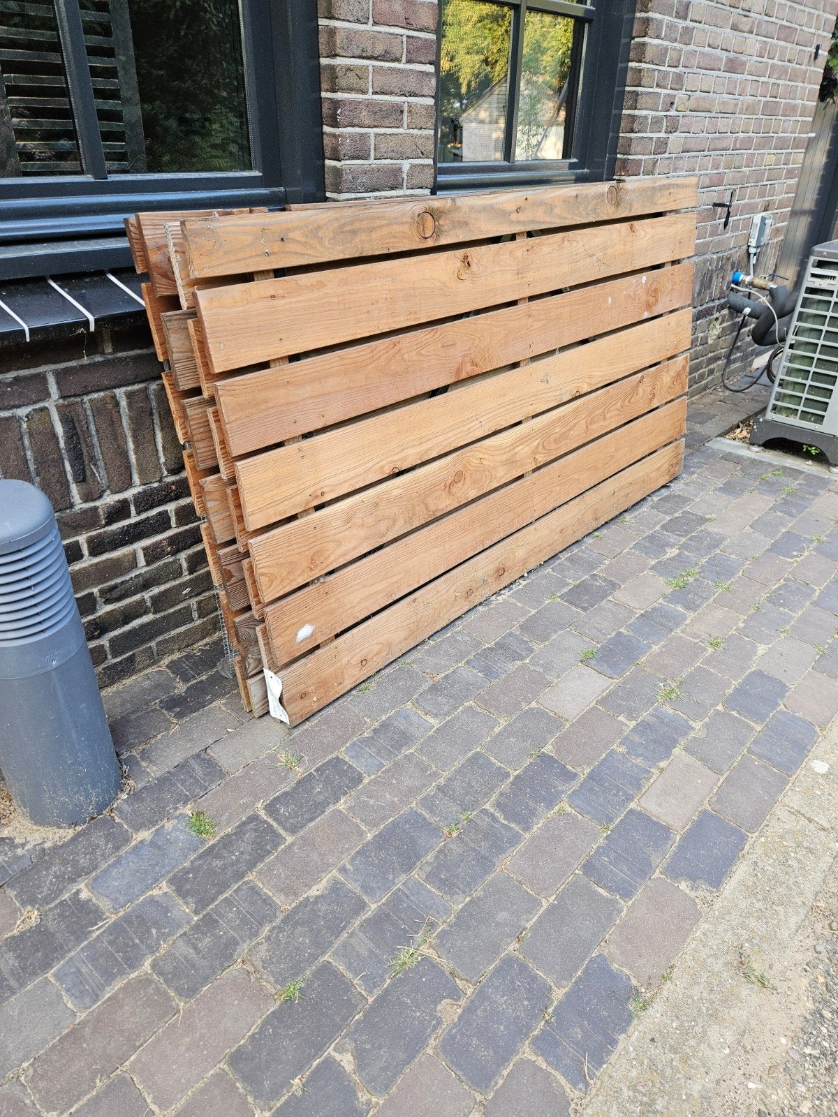 Douglas Houten poort 190x100 cm, Ophalen, 1 tot 2 meter, Minder dan 3 meter, Nieuw