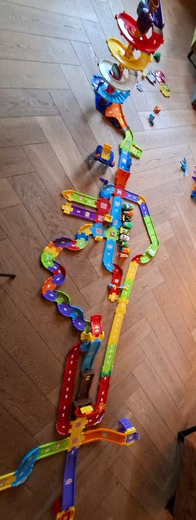 Vtech toet toet auto's uitgebreide set!, Ophalen, Gebruikt, 2 tot 4 jaar