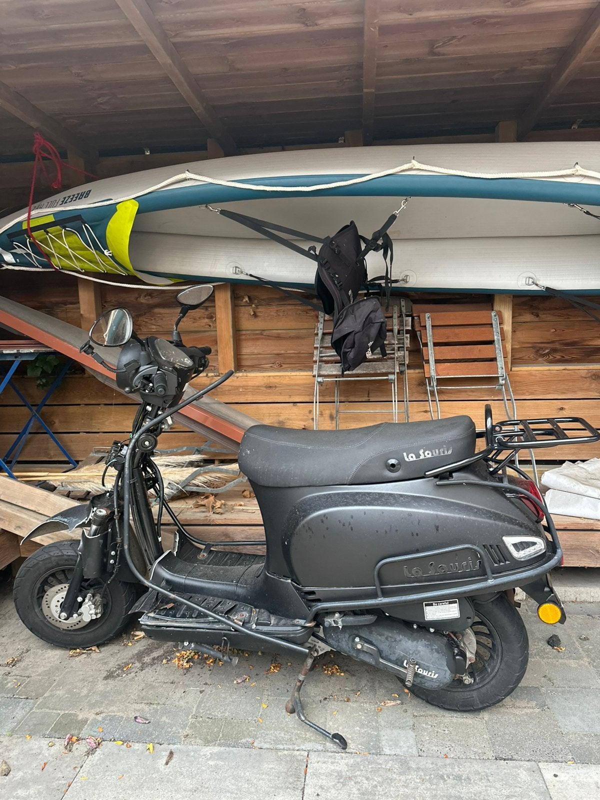 La Souris scooter KAPOT, Fietsen en Brommers, Ophalen, Gebruikt, Benzine, 50 cc