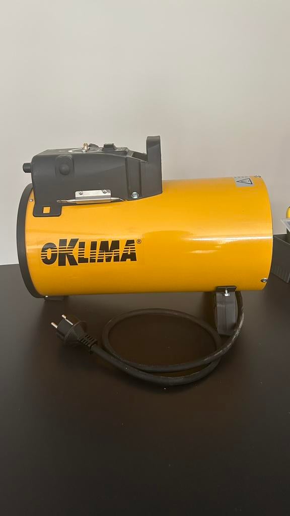 OKLIMA Elektrische bouwkachel Biemmedue | nieuw, Doe-het-zelf en Verbouw, Verwarming en Radiatoren, Ophalen, Minder dan 30 cm