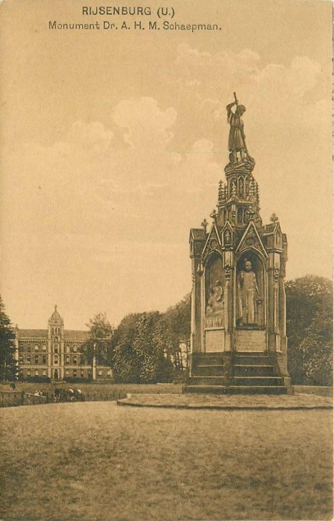 701-370-047 Rijsenburg Monument Schaepman, Verzenden, Voor 1920, Utrecht