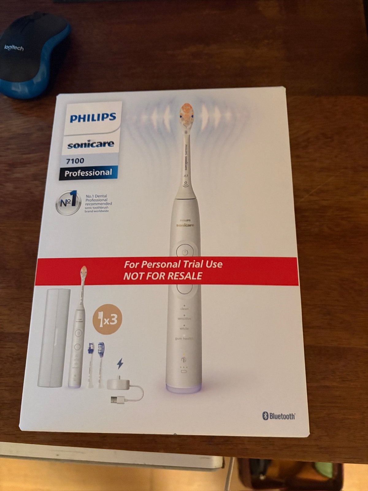 Philips 7100 sonicare nieuw in doos, Ophalen of Verzenden, Zo goed als nieuw, Tandenborstel