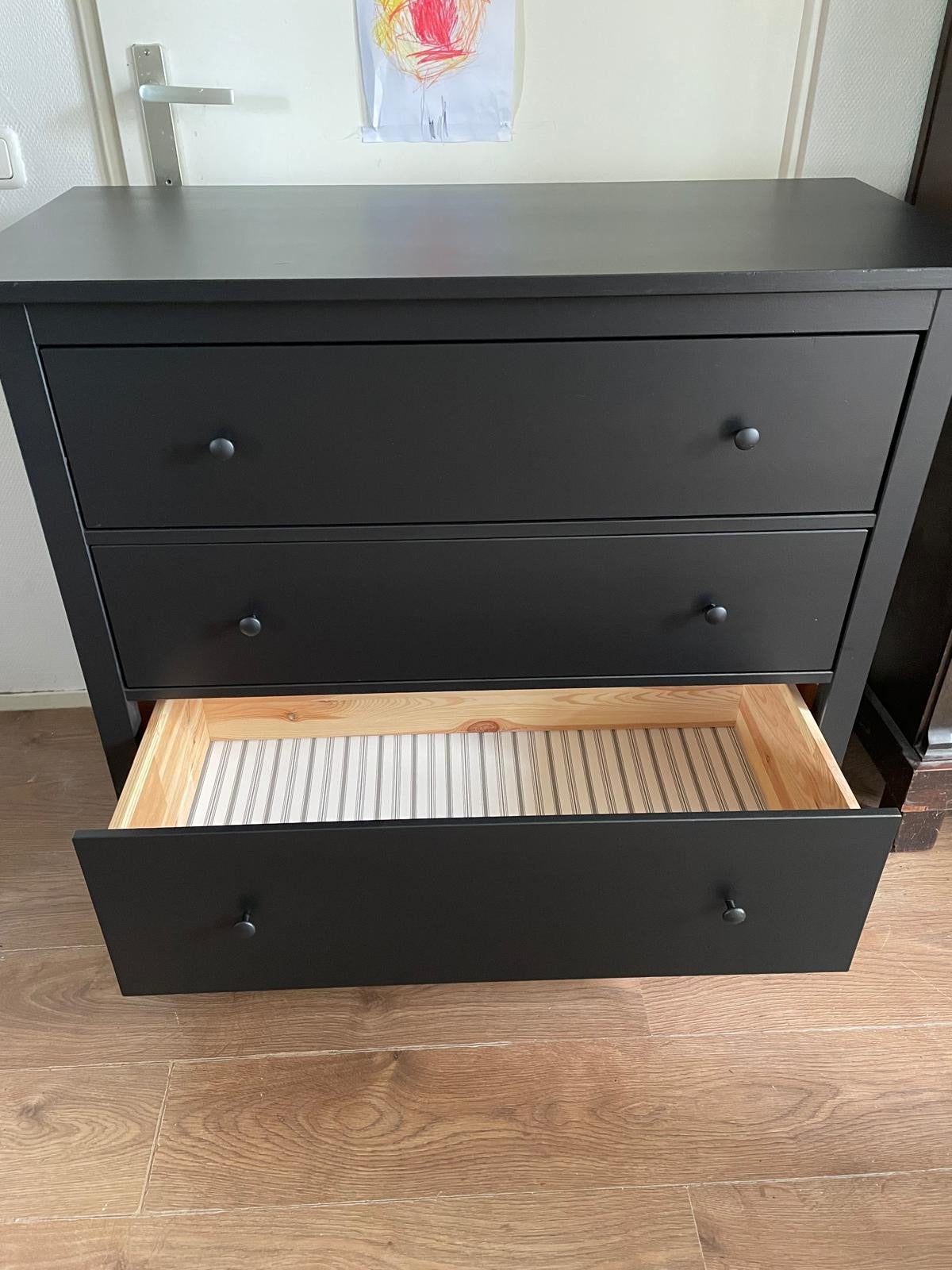 Hemnes ladekast, 5 laden of meer, Ophalen, 25 tot 50 cm, Minder dan 100 cm