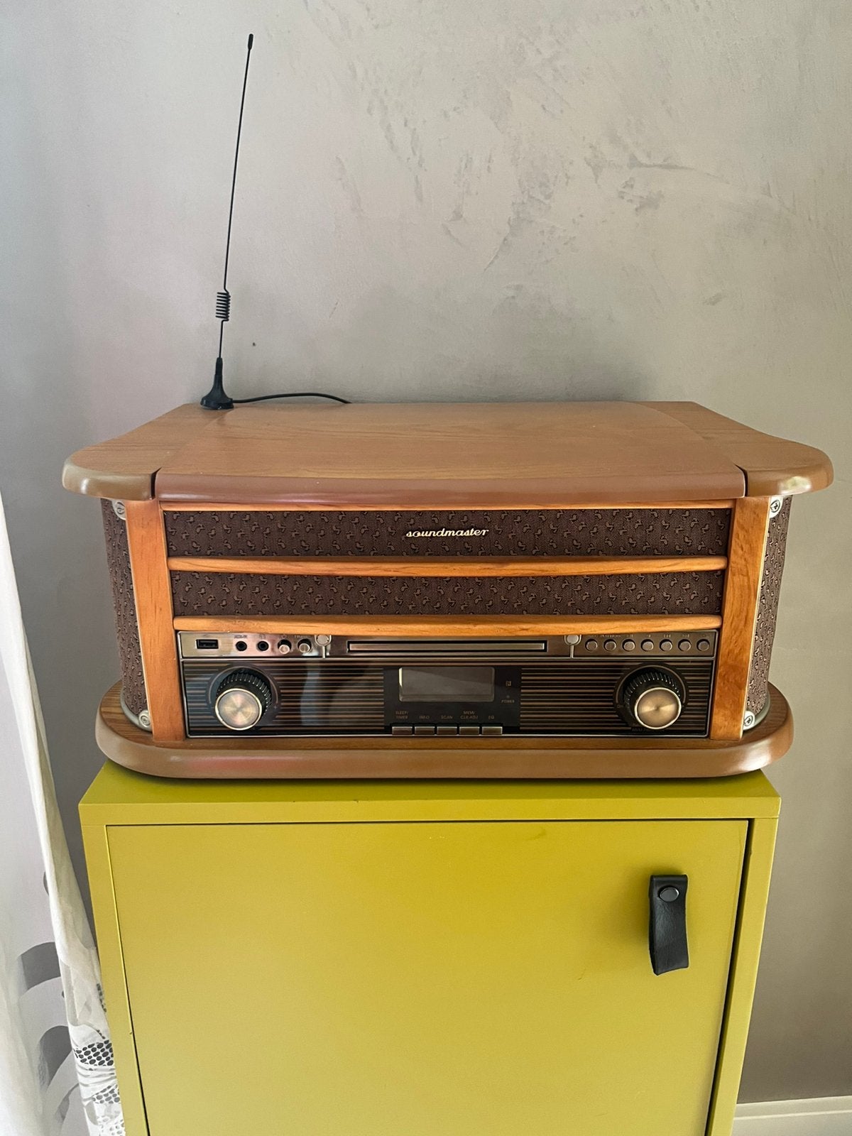 Soundmaster Platenspeler , cd speler, casette, radio en usb, Ophalen