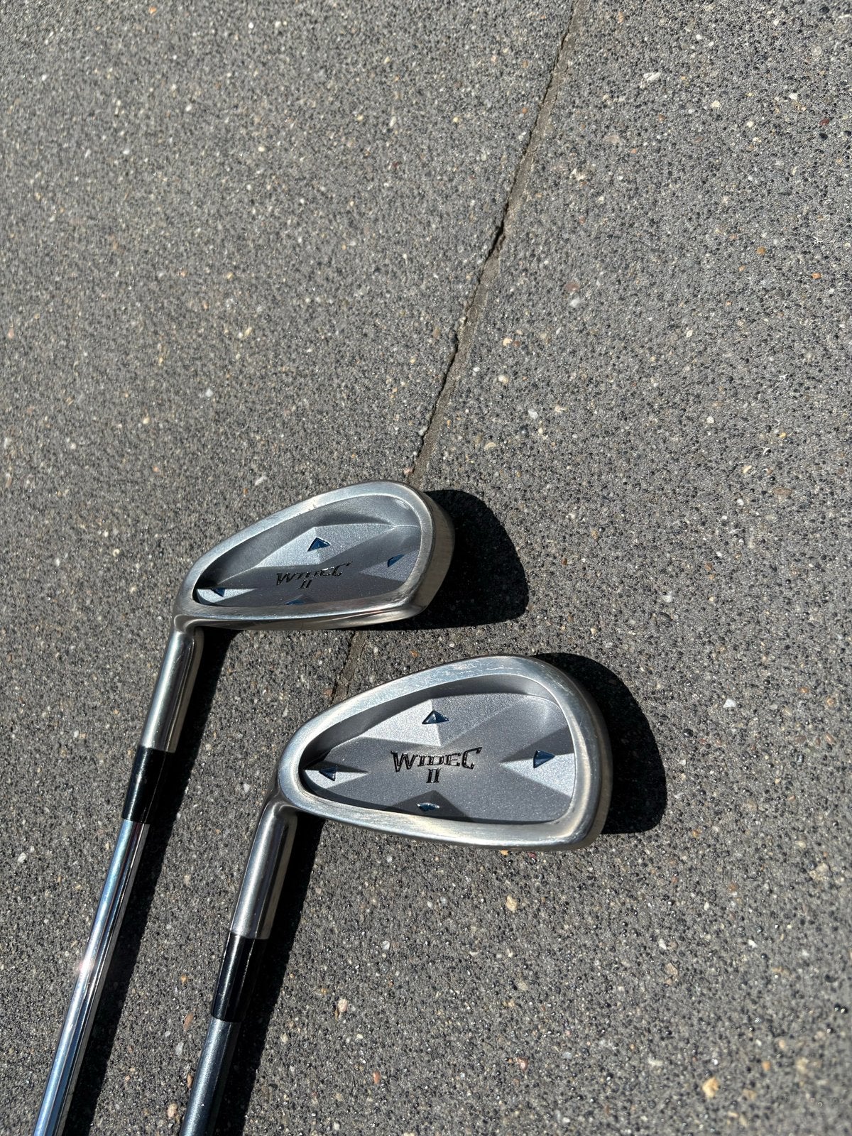 Mizuno Widec II Golfclubs LH - IJzer 8 en IJzer 5, Sport en Fitness, Golf, Ophalen, Gebruikt, Club, Mizuno