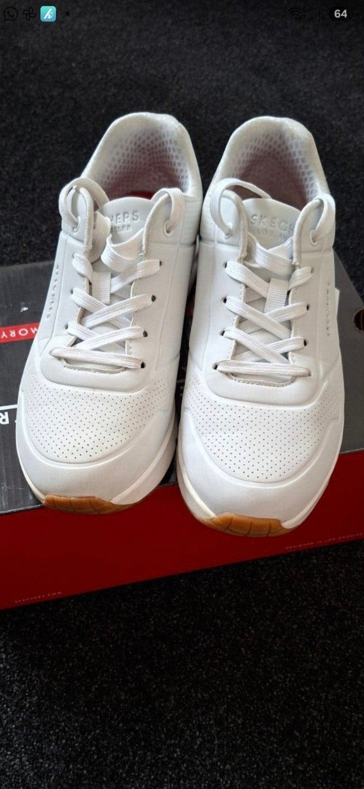 Skechers Street Uno - Stand on Air sneakers wit, Skechers, Wit, Nieuw, Ophalen of Verzenden